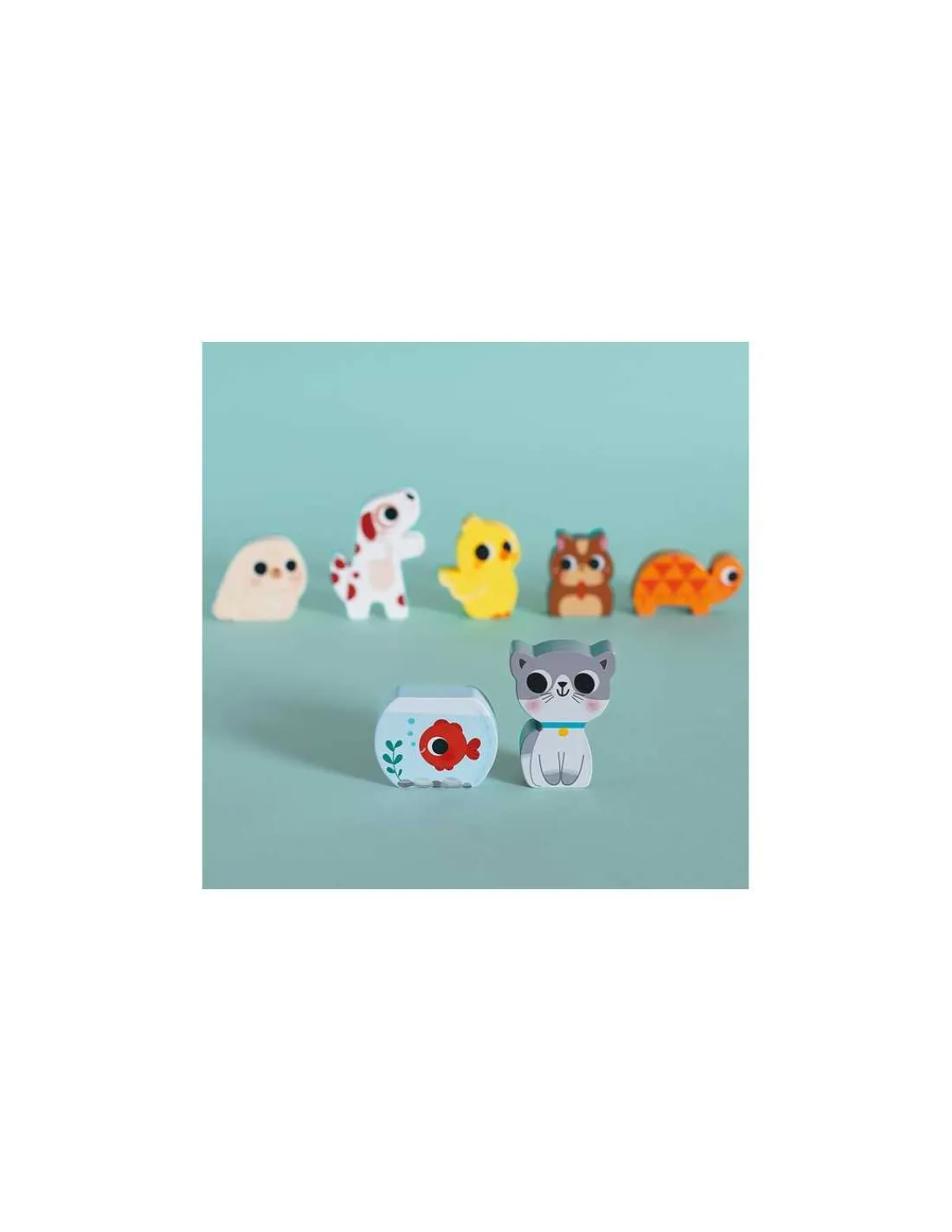 Janod Chunky puzzle Les animaux familiers -