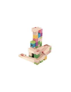 Jeujura Circuit de billes 68 pièces -