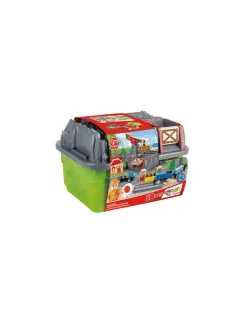 Enfant Hape Toys Circuit de train Railway bucket builder - Hape