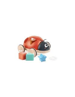 Hape Toys Coccinelle à tirer trieuse de formes - Hape