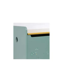 Enfant Moulin Roty Coffre à jouets Trois petits lapins -