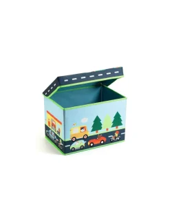 Enfant Little Big Room by Djeco Coffre de rangement Circuit - Djeco