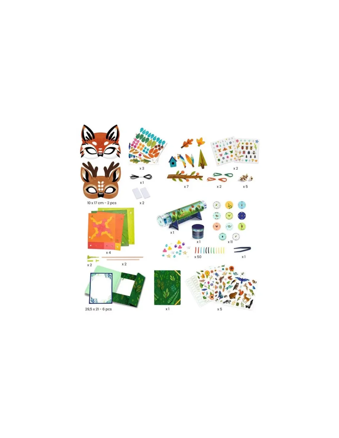 Djeco Coffret 5 activités Nature - Do it Yourself