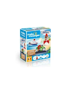 Mako creations Coffret 3 moules mes véhicules - Mako moulages