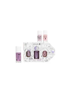 Enfant nailmatic KIDS Coffret Bus Party Disco violet - Nailmatic