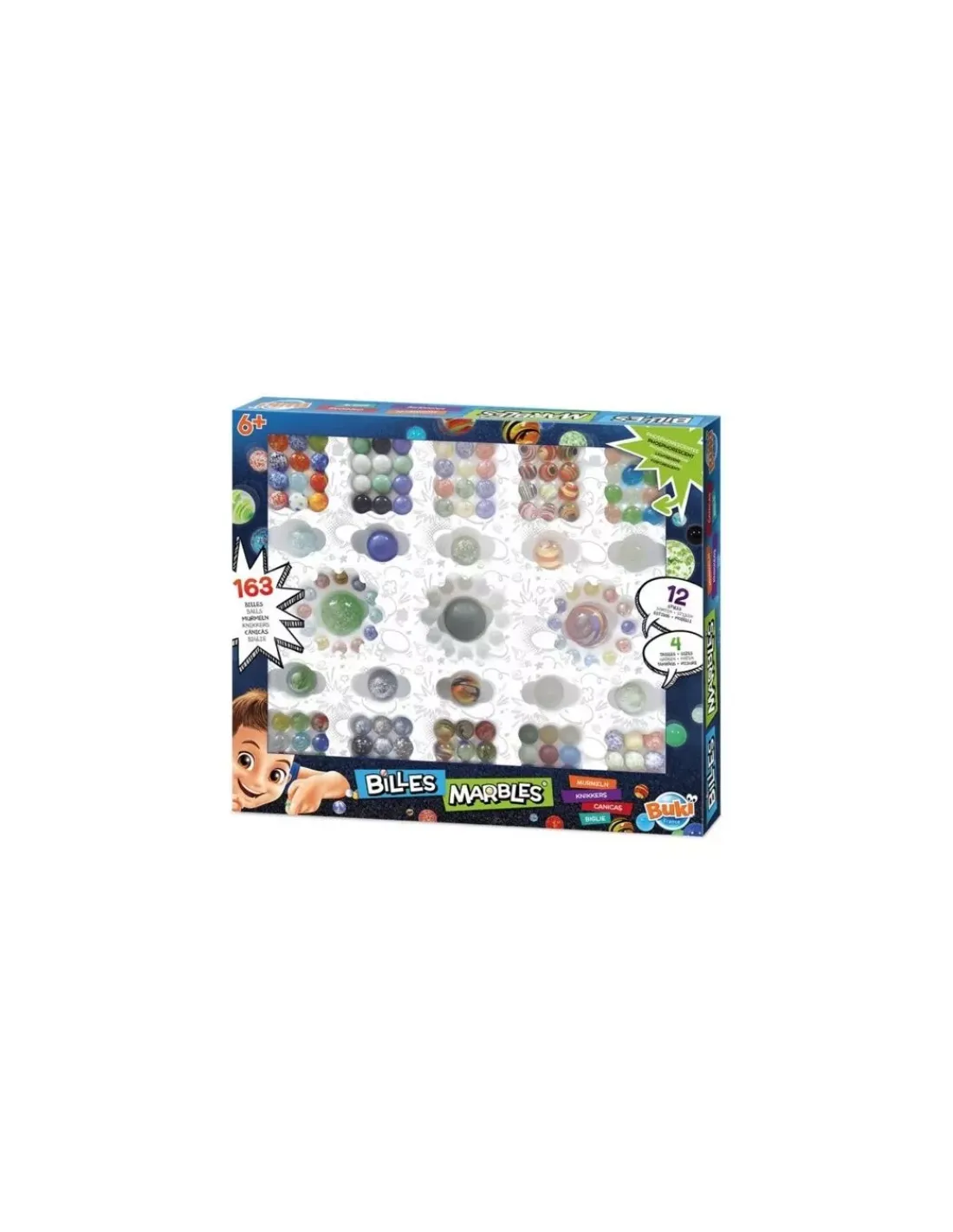 Buki France Coffret de 163 billes - Buki