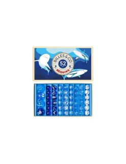 Billes and Co Coffret de 52 billes Requin - Billes & Co