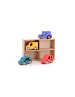 Vilac Coffret de 4 voitures City -