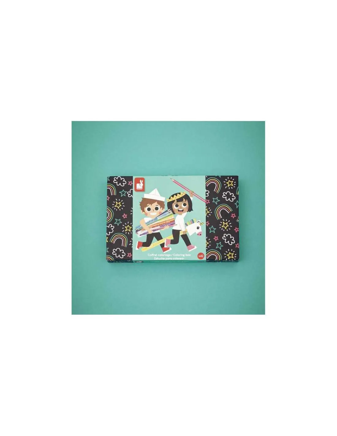 Enfant Janod Coffret de coloriage -