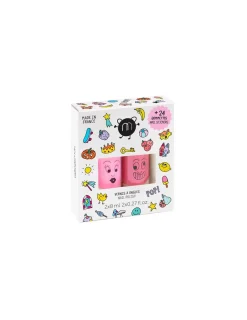 Enfant nailmatic KIDS Coffret duo vernis Pop et Nail stickers - Nailmatic