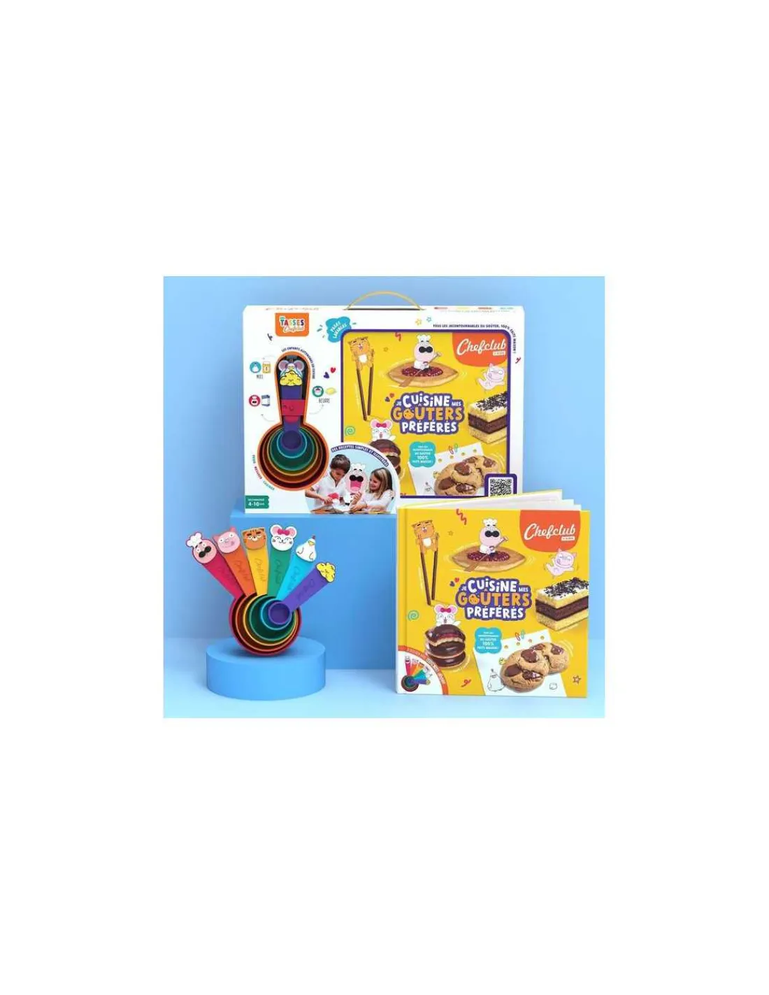 Chefclub kids Coffret Je cuisine mes goûters préférés -