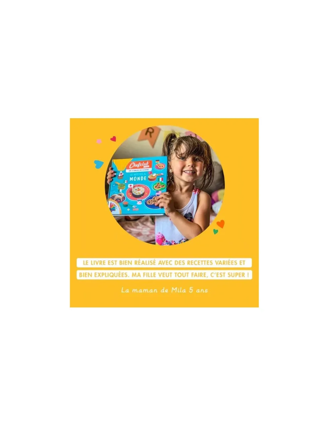 Enfant Chefclub kids Coffret Les recettes du Monde -