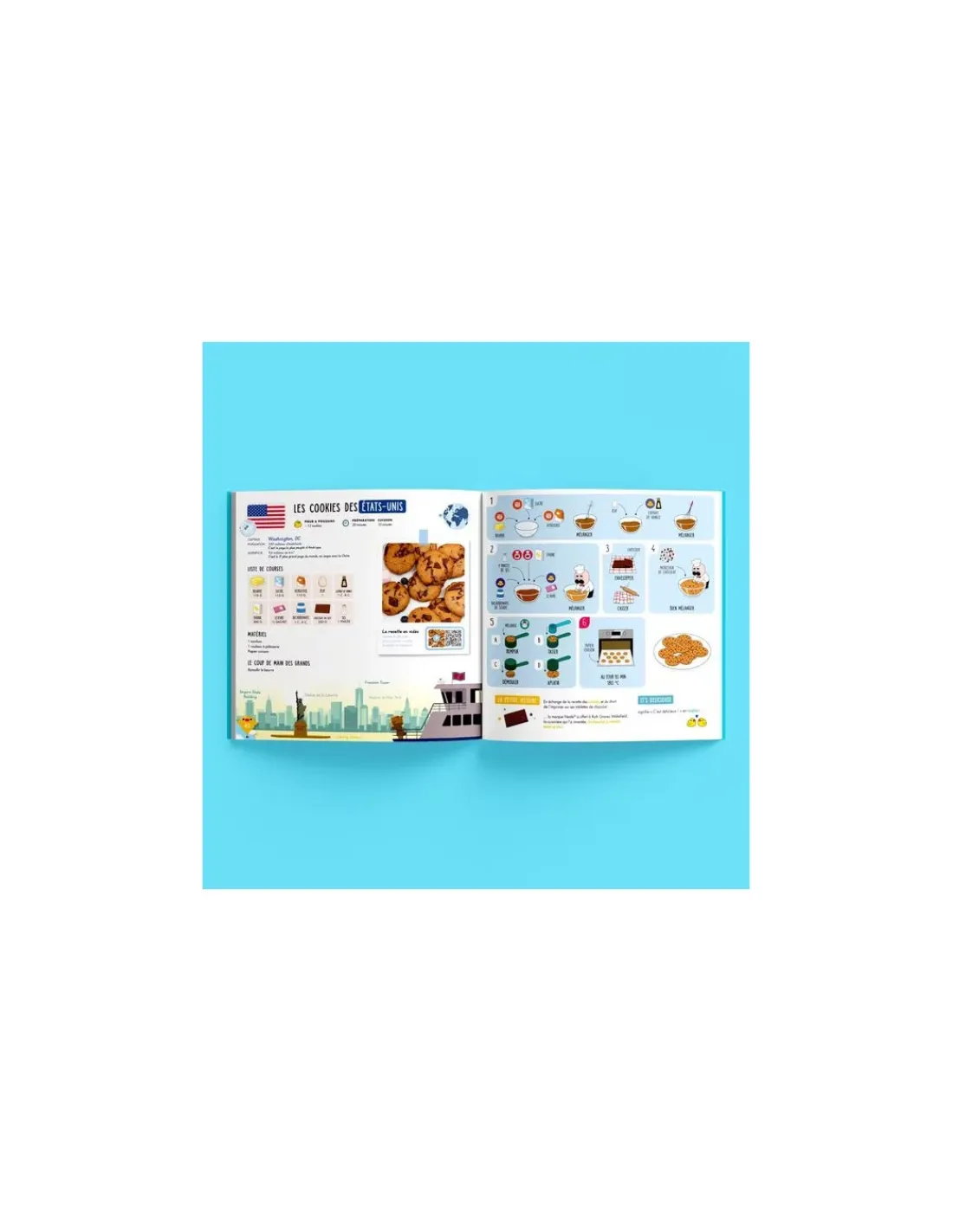 Enfant Chefclub kids Coffret Les recettes du Monde -