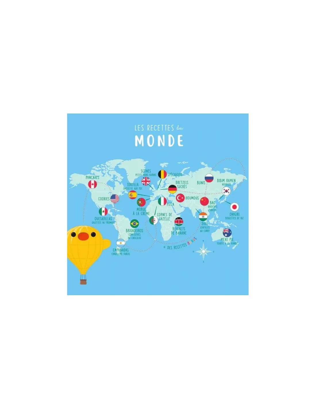 Enfant Chefclub kids Coffret Les recettes du Monde -