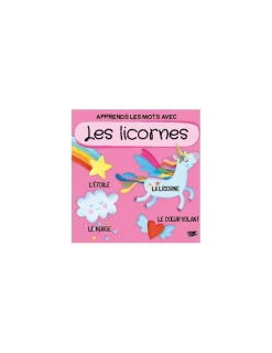 Sassi junior Coffret livre et puzzle Les licornes - Sassi