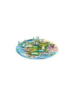 Sassi junior Coffret livre et puzzle La France - Sassi