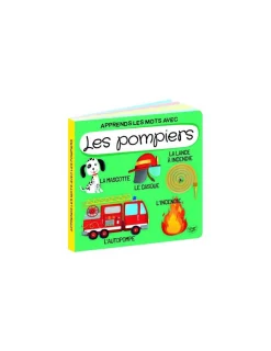 Sassi junior Coffret livre et puzzle Les pompiers - Sassi