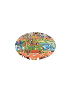 Sassi junior Coffret livre et puzzle Le monde des sports - Sassi