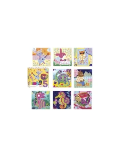 Janod Coffret Multi-activités 8 tableaux 5 ans -