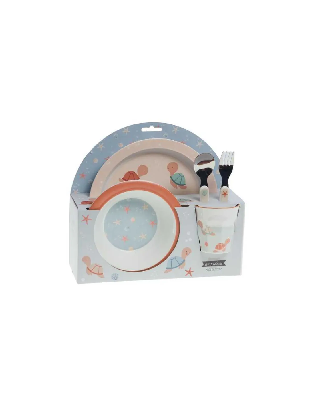 Amadeus Les Petits Coffret repas Lulu la tortue -