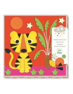 Djeco Collage de feutrine douce nature -