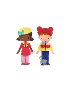 Djeco Collage de feutrine S’habiller de douceur -