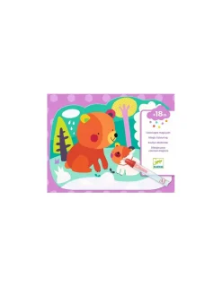 Djeco Coloriage à l'eau caché dans les bois -