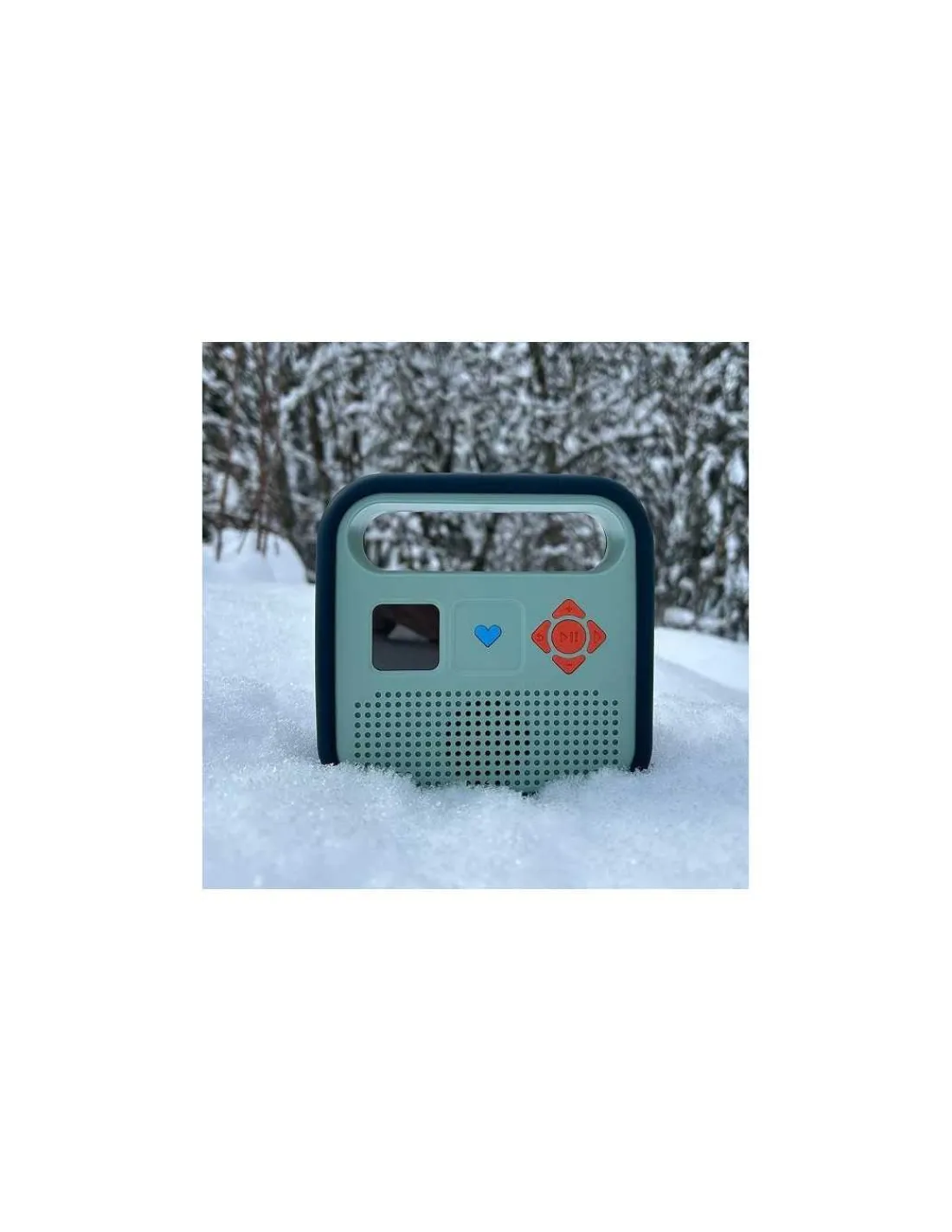 Merlin Coque de protection bleu orage pour enceinte