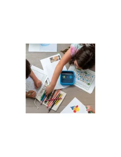 Merlin Coque de protection bleu azur pour enceinte