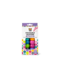Tiger Tribe Crayons empilables couleurs acidulées -