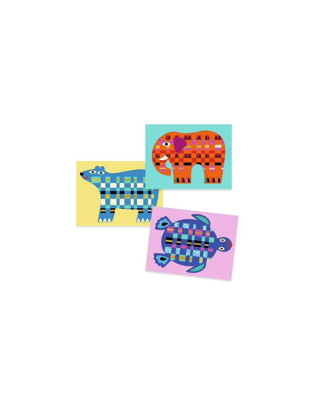 Djeco Créer avec du papier Devant, derrière, devant -