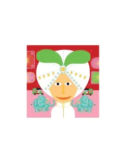 Djeco Créer des visages avec des stickers -