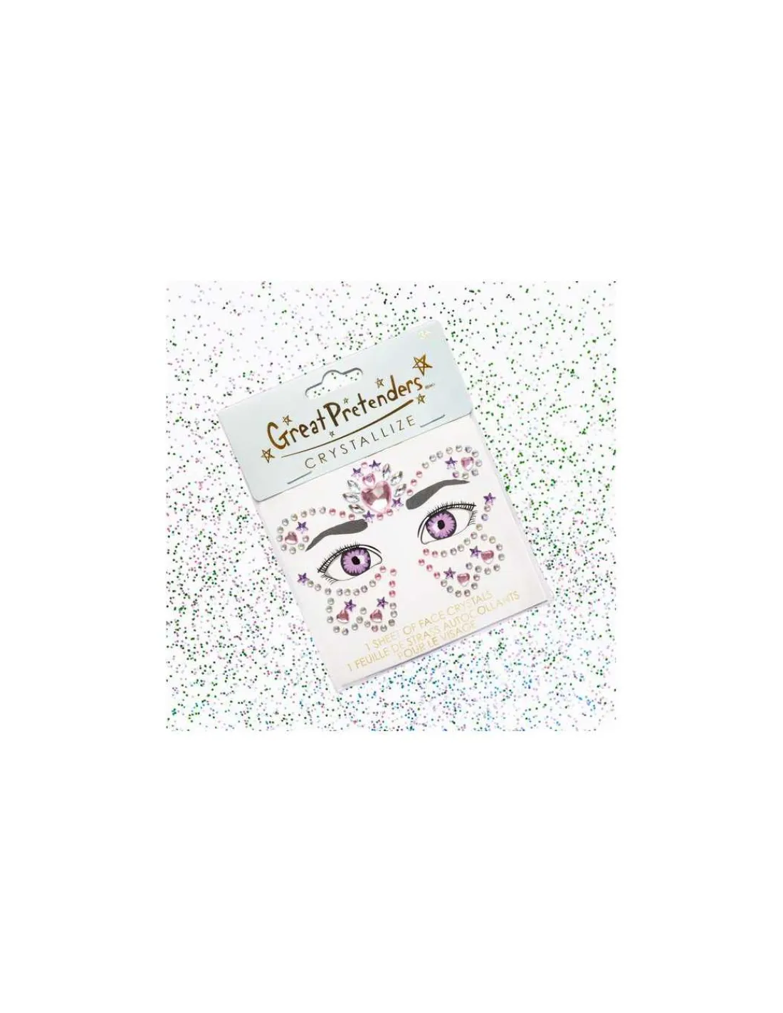 Enfant Great Pretenders Cristaux autocollants princesse papillon -