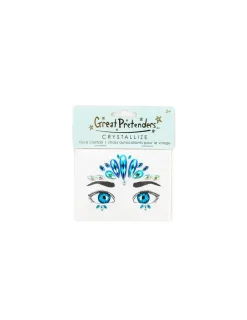 Enfant Great Pretenders Cristaux autocollants sirène pour le visage -