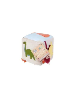 Little Big Friends Cube d'activités en tissu Les Amis Dinos -