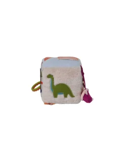Little Big Friends Cube d'activités en tissu Les Amis Dinos -