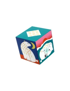 Djeco Cubes à empiler Animaux sauvages -