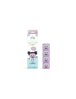 Glo Pals Cubes lumineux violets Lila -