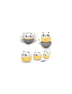 Tiger Tribe Culbuto et animal à roulettes panda -