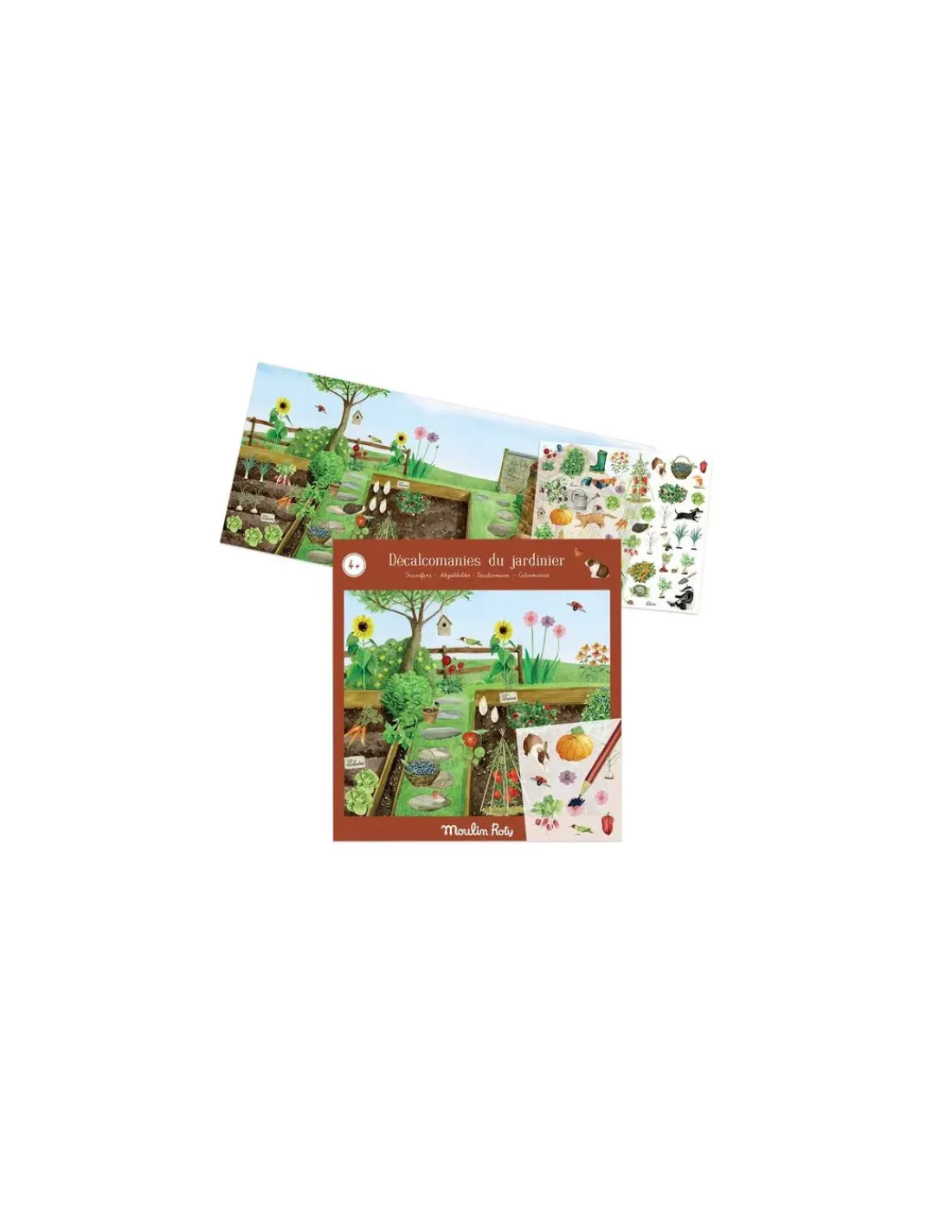 Moulin Roty Décalcomanies du jardinier Le Jardin du Moulin -