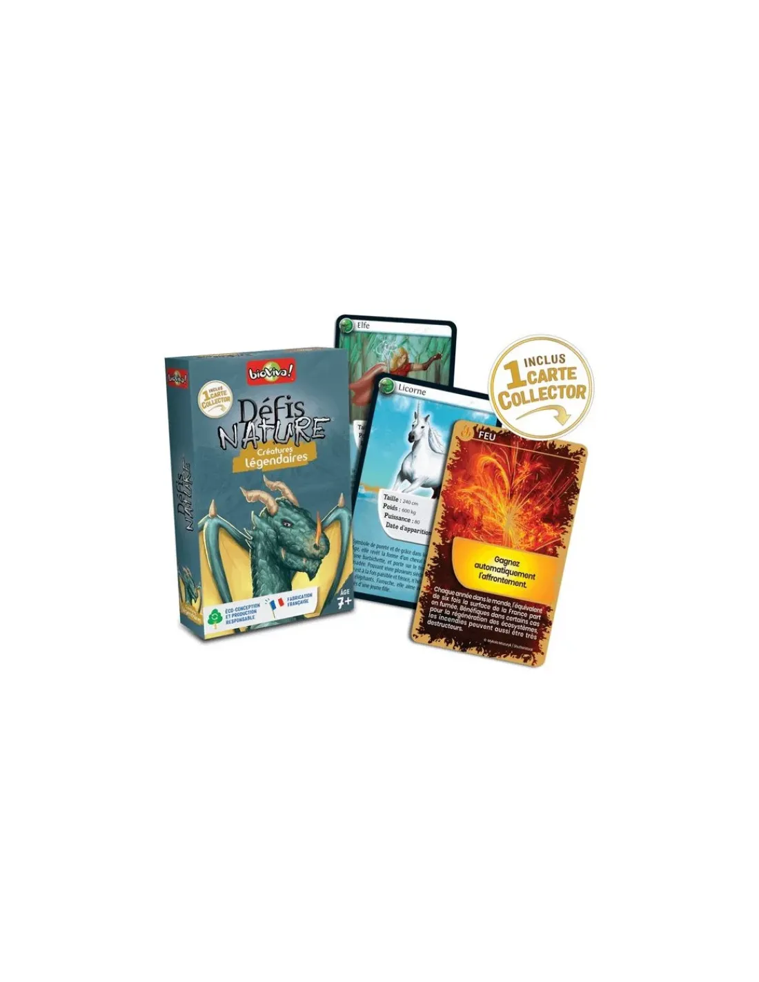 Enfant Bioviva Défis nature créatures légendaires -