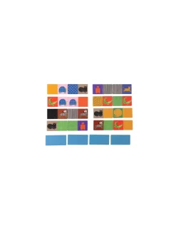 Moulin Roty Dominos des motifs Les toupitis -