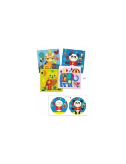 Djeco Douces créatures collage feutrine -