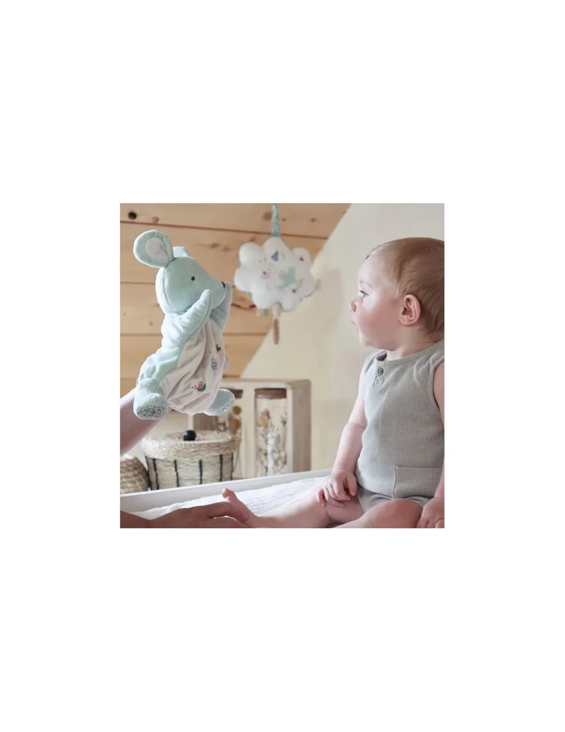 Kaloo Doudou Marionnette Petite Souris -