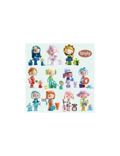 Djeco Elfe et Bolero figurines Tinyly -