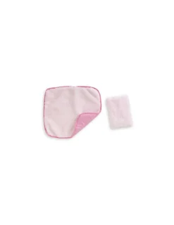 Corolle Ensemble couffin peluche rose -