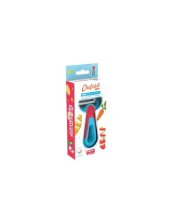 Chefclub kids Eplucheur bleu et rouge -
