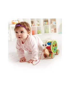Hape Toys Escargot à tirer avec formes - Hape