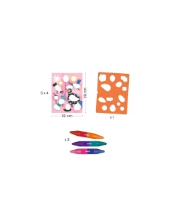 Djeco Fabuleux pochoirs Piou piou & co -