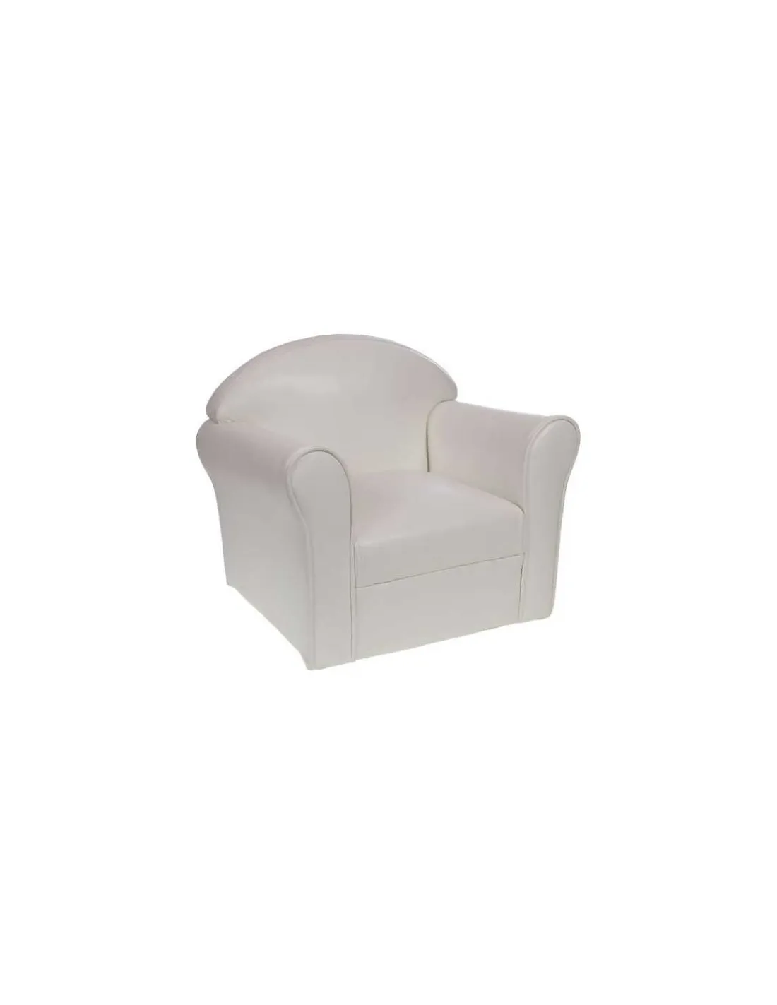 Enfant Amadeus Les Petits Fauteuil club enfant blanc -